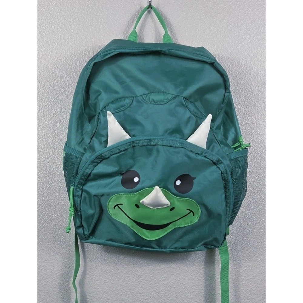 Firefly Dinosaur Backpack Kids Green Triceratops Outdoor Gear School Bag